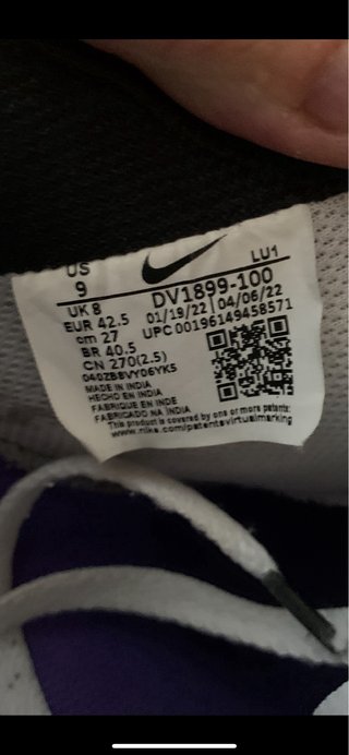 Zapatillas Nike Air Force 1 Blancas y Negras