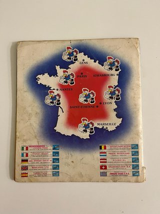 Album Euro 84 Panini 88% Completo