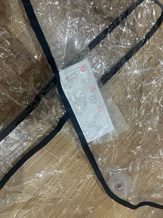 Funda lluvia Maclaren para carrito