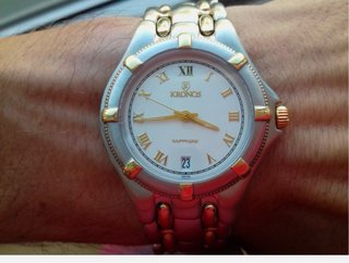 Reloj Kronos Oro y Plata