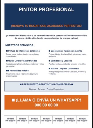 Servicios de Pintura Profesional