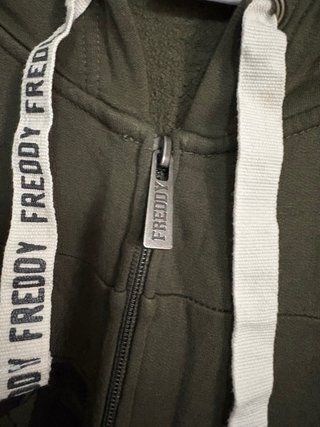 Felpa Freddy con zip e cappuccio tg L
