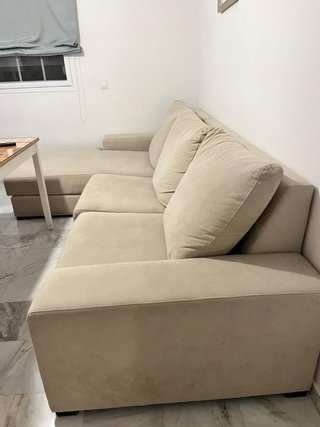 Sofá modular 3 plazas beige