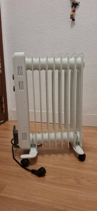 Radiador Aceite Qilive Blanco