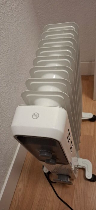 Radiador Aceite Qilive Blanco