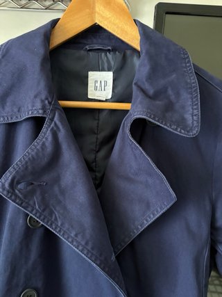 Trench Gap Blu Donna