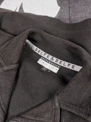 Felpa Cardigan Belfe & Belfe Nera Taglia S