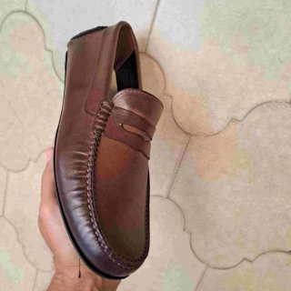 Scarpe uomo mocassini  Made in Italy pelle 40 a 44