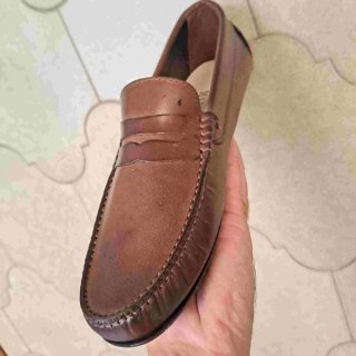 Scarpe uomo mocassini  Made in Italy pelle 40 a 44