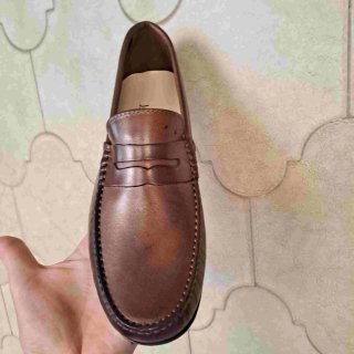 Scarpe uomo mocassini  Made in Italy pelle 40 a 44