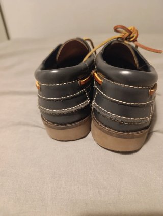 Zapatos náuticos azul marino talla 41 piel Nuevos