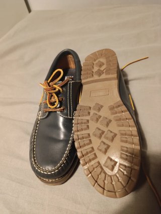 Zapatos náuticos azul marino talla 41 piel Nuevos