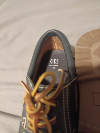 Zapatos náuticos azul marino talla 41 piel Nuevos