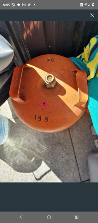 Bombona de gas camping 3R 13.3