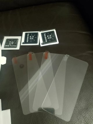 4 Protectores Cristal Templado Realme 8