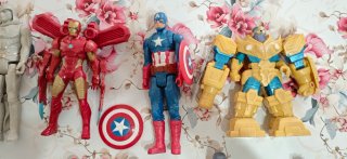 Lote Figuras Muñecos Marvel Vengadores