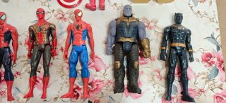 Lote Figuras Muñecos Marvel Vengadores