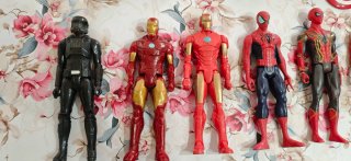 Lote Figuras Muñecos Marvel Vengadores