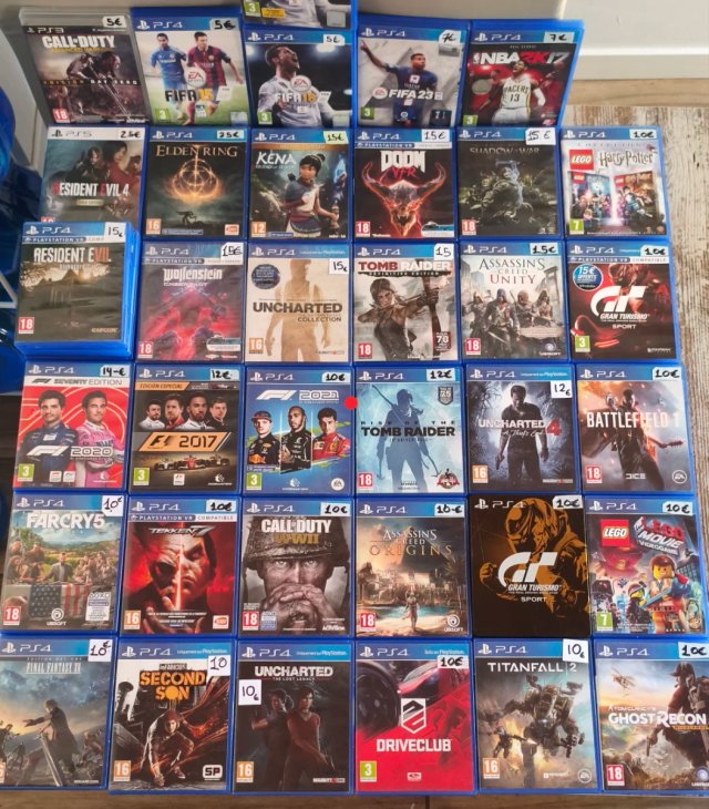 Lote Juegos PS4 venta, cambio y más