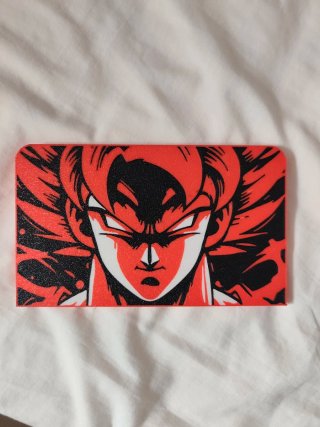Funda Carcasa Nintendo Switch Oled Goku - tapa