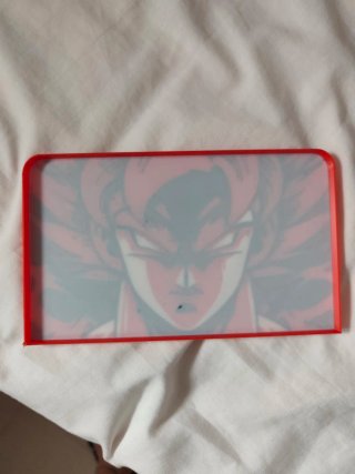 Funda Carcasa Nintendo Switch Oled Goku - tapa