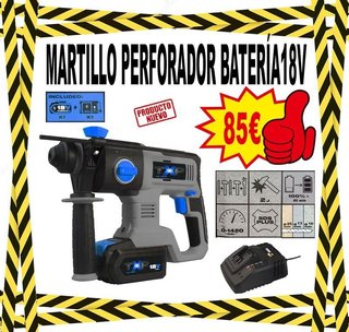 MARTILLO PERFORADOR A BATERÍA 18V