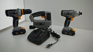 Pack Taladro y Caladora Titan