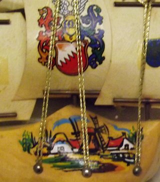 Coppia navi olandesi legno vintage