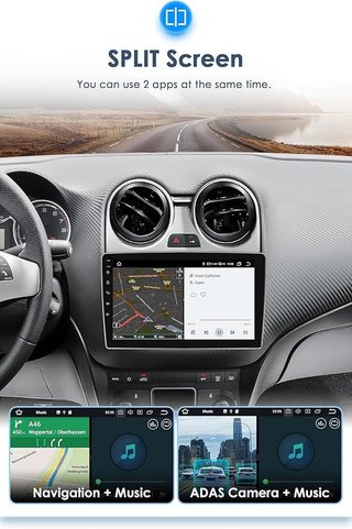 Ossuret Android 13 2+32GB AutoRadio 9'' Alfa Romeo