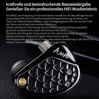 KZA COUSTICS KZ AM16 Auriculares IEM 16BA 3.5mm