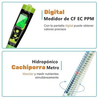 YINMIK Probador EC TDS Medidor Conductividad