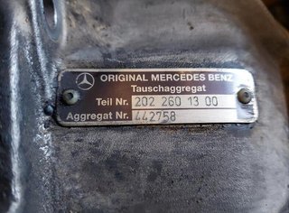 Caja cambios mercedes-benz 2022601300 clase 146203