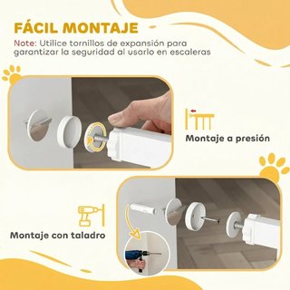 Barrera seguridad para perros