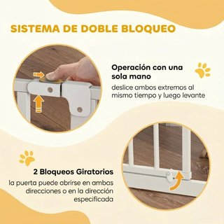 Barrera seguridad para perros