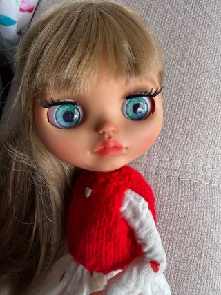10 Pares Ojos Cristal Muñeca Blythe