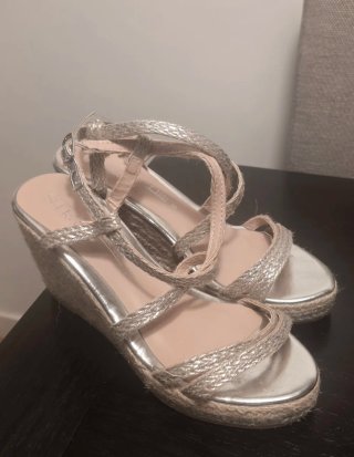 Sandalias Sfera Oro platino Talla 38