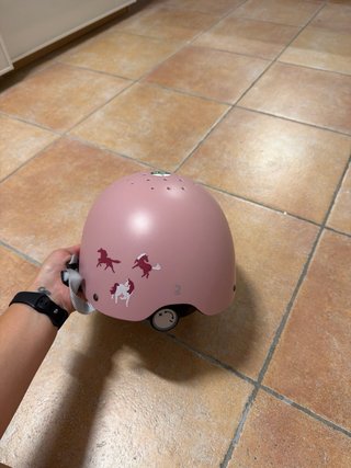 Casco Hípica Rosa Fouganza Talla 52-55