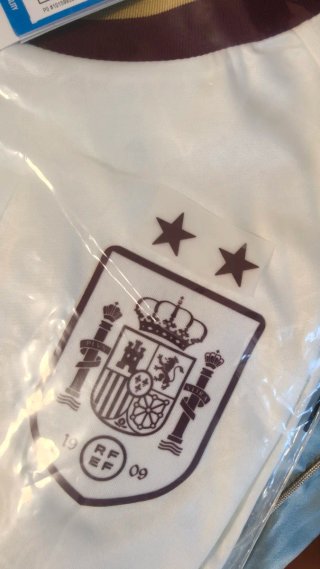 Camiseta Adidas España 2 estrellas Talla S Ancha