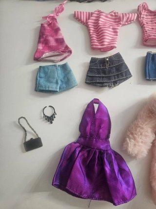 Lote Ropa Muñeca Barbie
