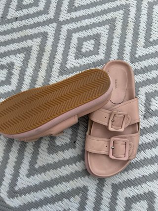 Sandali D.A.T.E. rosa con fibbie