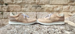 Zapatillas ONEFOOT Beige/Rosa Mujer