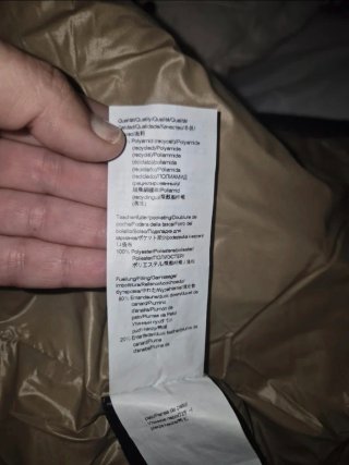 Plumífero Hugo Boss Negro