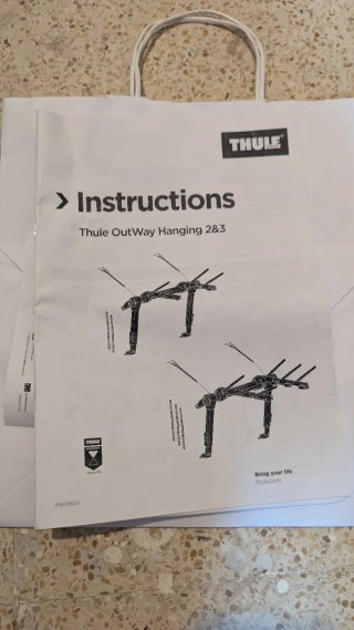 Portabicis Thule OutWay Hanging 2