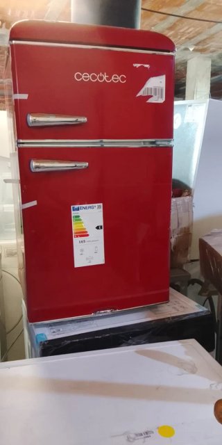 Nevera Cecotec Roja Bajo Encimera