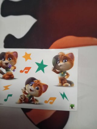 Portachiavi e adesivi 44 Gatti Lampo