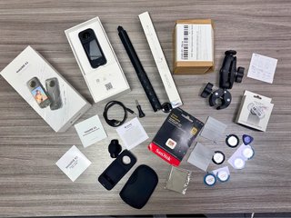 Insta360 X3 Cámara 360 Negra
