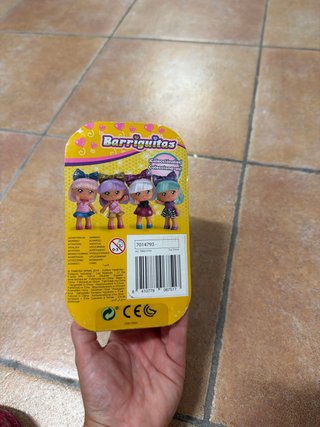Muñeca Barriguitas con vestido brillante