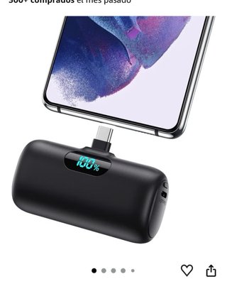 2 Cargadores Portátiles USB-C Nuevos