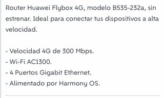 Huawei Flybox 4G B535-232a libre