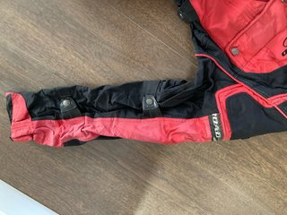 Chaqueta Moto Road Roja y Negra